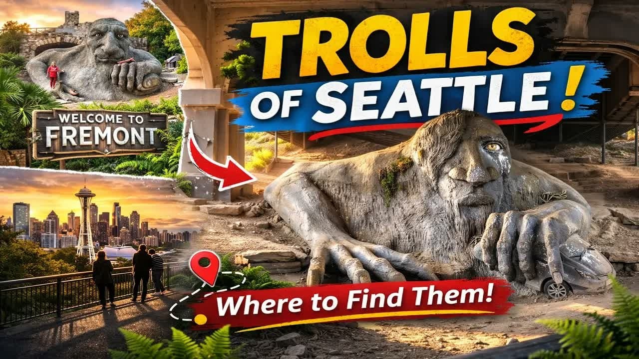 This Seattle Park Has A Massive Troll Sculpture thumbnail